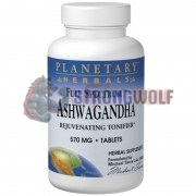 Ashwagandha [Ашваганда] (570 мг x 60 табл), Planetary Herbals