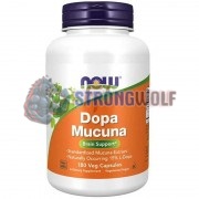 Dopa [Допа Мукуна] (400 мг x 180 капс), NOW Foods