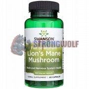 Lion's Mane [Львиная грива] (500 мг x 60 капс), Swanson