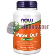 Water Out (100 капс), NOW Foods