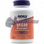 MSM [Methylsulfonylmethane] Powder (227 гр), NOW Foods