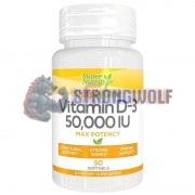 Vitamin D3 (50 шт по 1, 25 мг), Super Nutrition