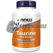 Taurine [Pure Powder] (227 гр), NOW Foods