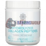 Hydrolyzed Collagen Peptides with Turmeric MCT & Ginger (400 гр: 26 порций), Solumeve