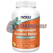 Magnesium Inositol Relax (454 гр: 76 порций), NOW Foods