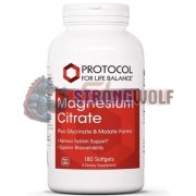 Magnesium Citrate [plus Glycinate & Malate] (180 шт), Protocol For Life Balance