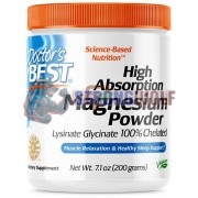 Magnesium [High Absorption Powder] (200 гр: 100 порций), Doctor's Best