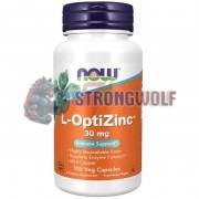 L-OptiZinc® (100 шт), NOW Foods