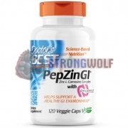 PepZin GI® [Zinc-L-Carnosine Complex] (120 шт), Doctor's Best