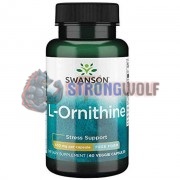 L-Ornithine (60 шт по 500 мг), Swanson